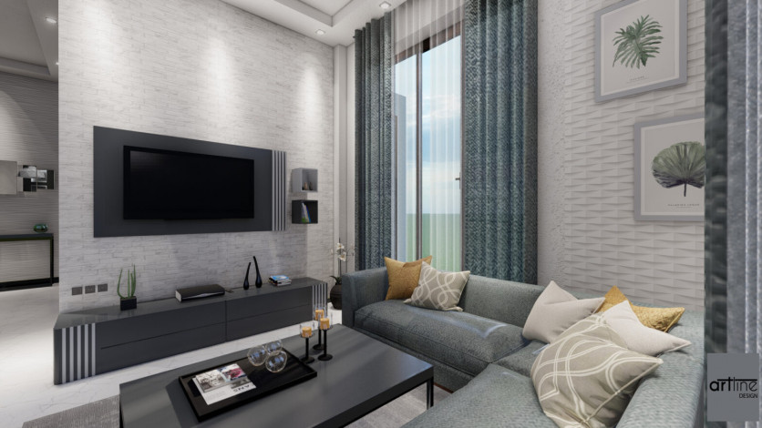 Квартиры 1+1 в новом готовом проекте в центре города Аланья, 50-132 м2 - Ракурс 14