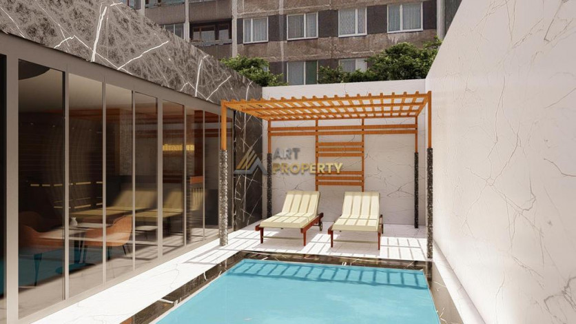 Квартиры 1+1 в новом готовом проекте в центре города Аланья, 50-132 м2 - Ракурс 23