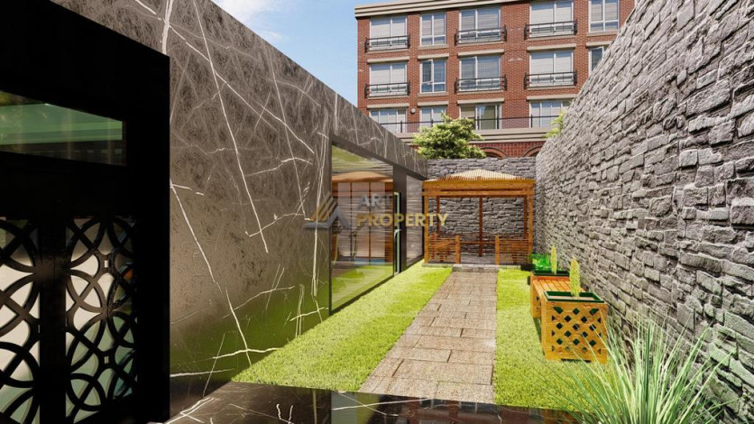 Квартиры 1+1 в новом готовом проекте в центре города Аланья, 50-132 м2 - Ракурс 24