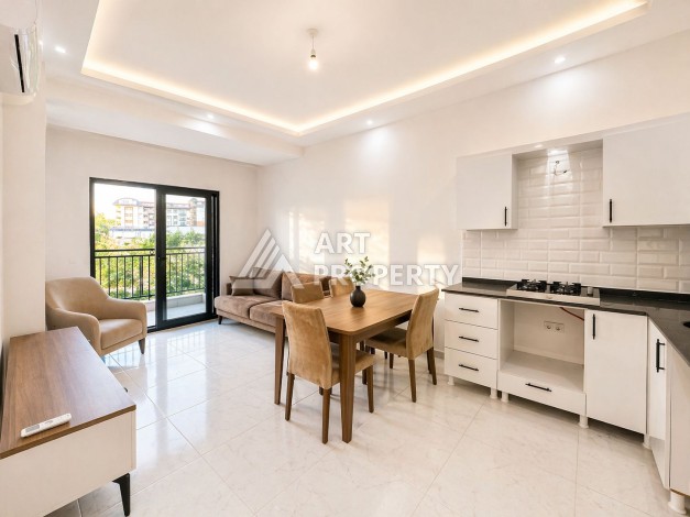 Меблированная квартира 1+1 в Авсалларе, 55 кв.м. - Ракурс 2