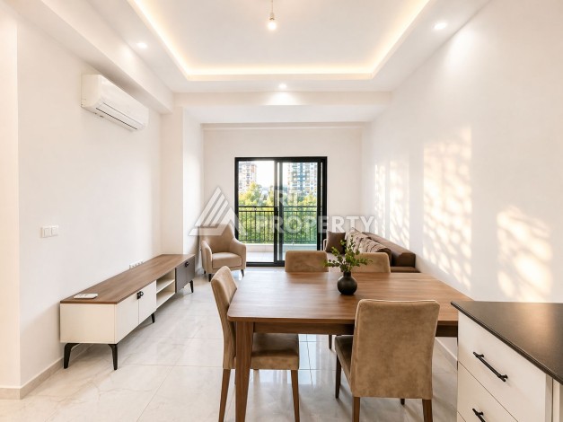Меблированная квартира 1+1 в Авсалларе, 55 кв.м. - Ракурс 4