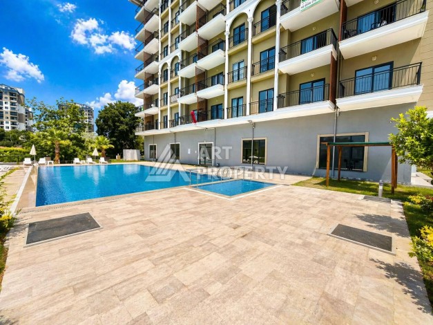 Меблированная квартира 1+1 в Авсалларе, 55 кв.м. - Ракурс 9