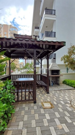 Квартира 1+1 с видом на бассейн в Махмутларе, 50 кв.м. - Ракурс 19
