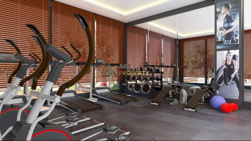 Квартиры 1+1 в новом готовом проекте в центре города Аланья, 50-132 м2 - Ракурс 28