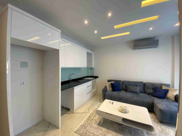 Квартиры 1+1 в новом готовом проекте в центре города Аланья, 50-132 м2 - Ракурс 35