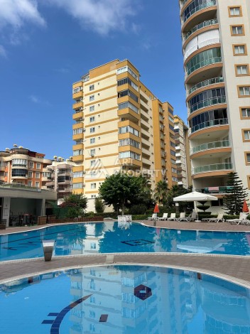 Квартира 1+1 с видом на море и горы в Махмутларе, 67 кв.м. - Ракурс 15