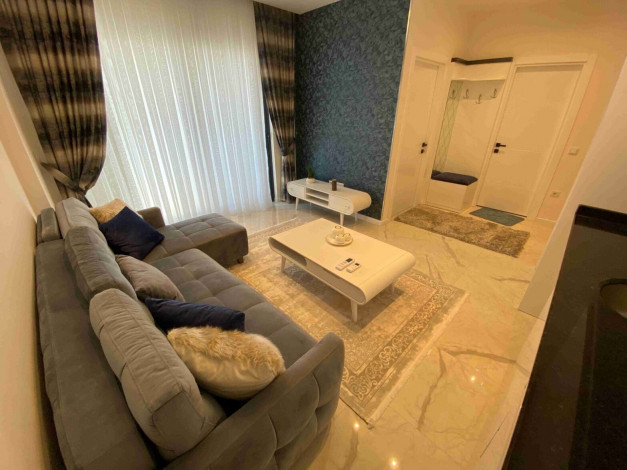 Квартиры 1+1 в новом готовом проекте в центре города Аланья, 50-132 м2 - Ракурс 36