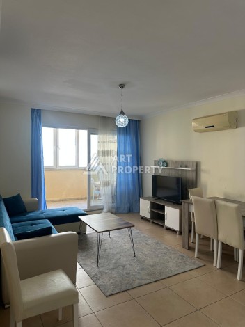 Квартира 1+1 в ЖК с красивой территорий, 65 кв.м. Махутлар, Алания - Ракурс 3