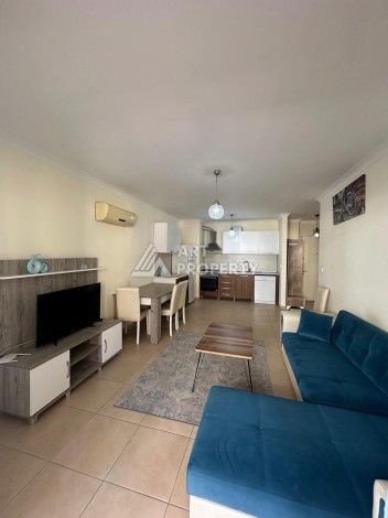 Квартира 1+1 в ЖК с красивой территорий, 65 кв.м. Махутлар, Алания - Ракурс 7