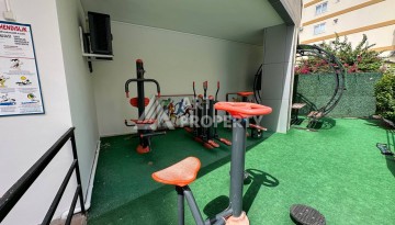 Квартира 1+1 в ЖК с красивой территорий, 65 кв.м. Махутлар, Алания - Ракурс 16