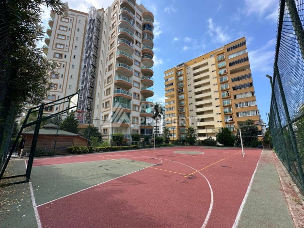Квартира 1+1 в ЖК с красивой территорий, 65 кв.м. Махутлар, Алания - Ракурс 17