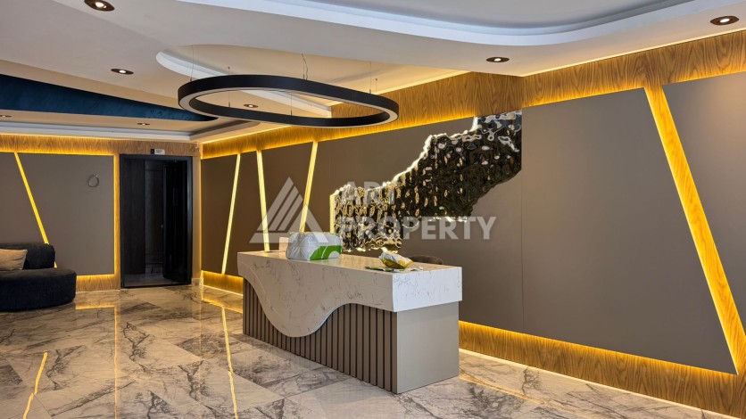 Стильная квартира 1+1 рядом в центре Махмутлара, 50 кв.м - Ракурс 2