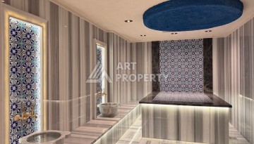 Стильная квартира 1+1 рядом в центре Махмутлара, 50 кв.м - Ракурс 16