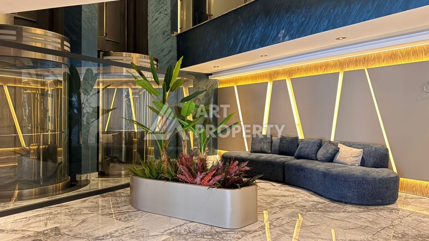 Стильная квартира 1+1 рядом в центре Махмутлара, 50 кв.м - Ракурс 29