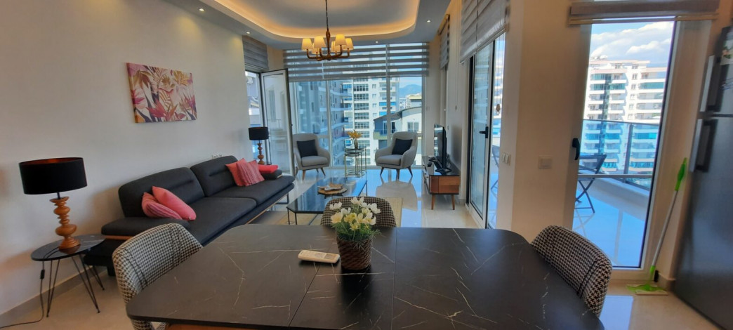 Трехкомнатная квартира в одном из лучших комплексов района Махмтулар,  130 м2 - Ракурс 14