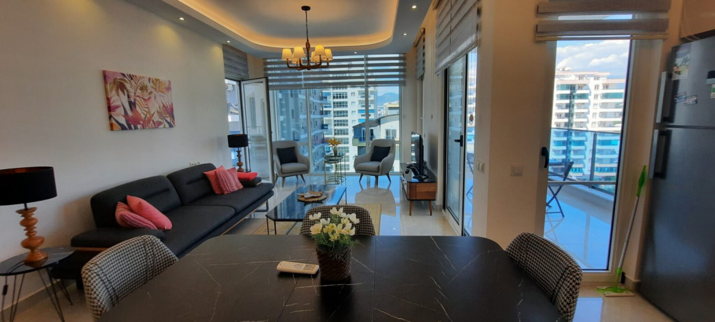 Трехкомнатная квартира в одном из лучших комплексов района Махмтулар,  130 м2 - Ракурс 15