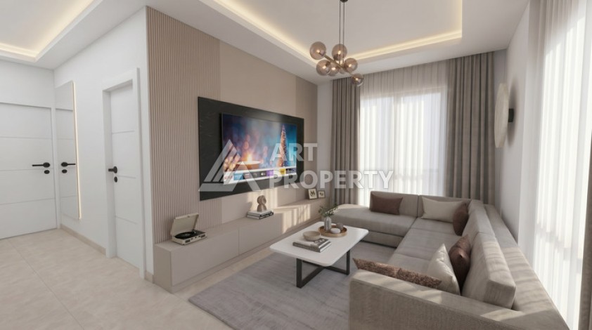 Квартиры 2+1 и 3+1 в рассрочку. Махмутлар, Алания - Ракурс 6