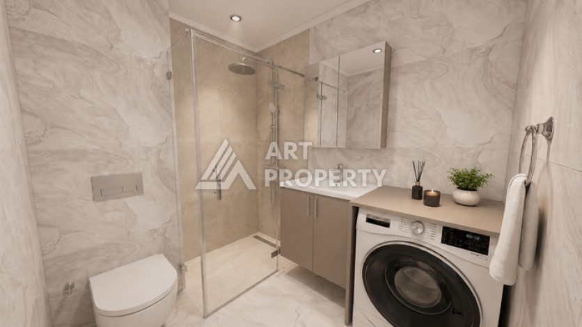 Квартиры 2+1 и 3+1 в рассрочку. Махмутлар, Алания - Ракурс 12