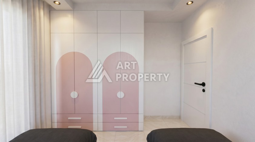 Квартиры 2+1 и 3+1 в рассрочку. Махмутлар, Алания - Ракурс 14