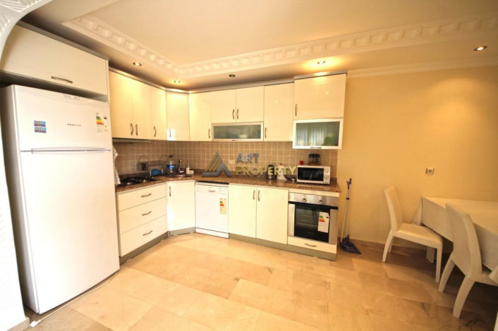 Меблированная трехкомнатная квартира в центре района Махмутлар, 100 м2 - Ракурс 7