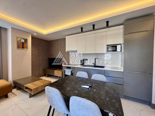 Меблированная квартира 1+1, 55 кв.м. в районе Клеопатра, Аланья - Ракурс 3