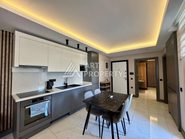 Меблированная квартира 1+1, 55 кв.м. в районе Клеопатра, Аланья - Ракурс 4