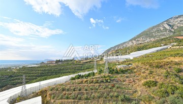 Квартира 1+1 с видом на море и горы в Махмутларе, 51 м² - Ракурс 11