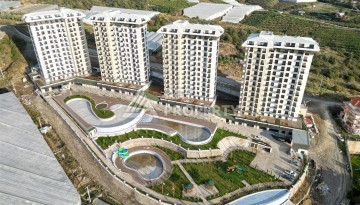 Квартира 1+1 с видом на море и горы в Махмутларе, 51 м² - Ракурс 12