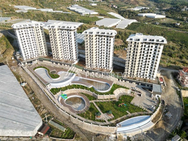 Квартира 1+1 с видом на море и горы в Махмутларе, 51 м² - Ракурс 11