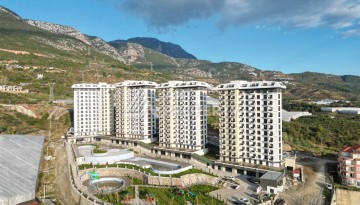 Квартира 1+1 с видом на море и горы в Махмутларе, 51 м² - Ракурс 14