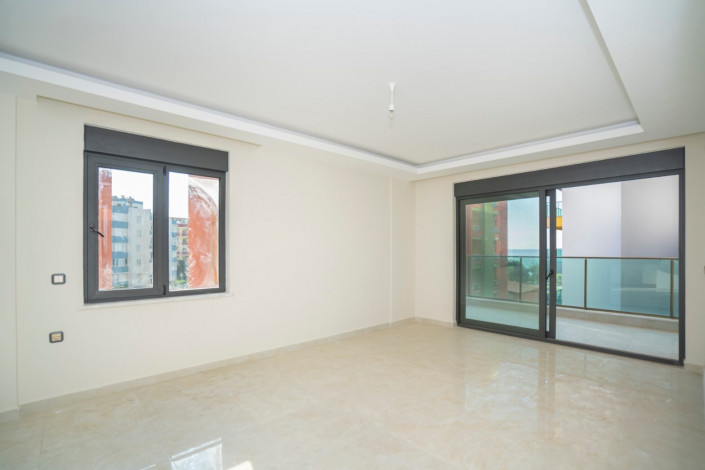 Уютная квартира 2+1 на первой береговой линии в районе Махмутлар, 90 м2 - Ракурс 3