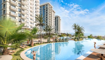 Квартира 1+1 с видом на море и горы в Махмутларе, 51 м² - Ракурс 18
