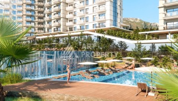 Квартира 1+1 с видом на море и горы в Махмутларе, 51 м² - Ракурс 19