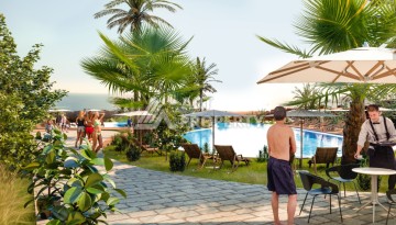 Квартира 1+1 с видом на море и горы в Махмутларе, 51 м² - Ракурс 25