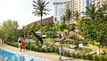 Квартира 1+1 с видом на море и горы в Махмутларе, 51 м² - Ракурс 28
