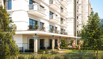 Квартира 1+1 с видом на море и горы в Махмутларе, 51 м² - Ракурс 29