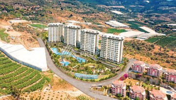 Квартира 1+1 с видом на море и горы в Махмутларе, 51 м² - Ракурс 32