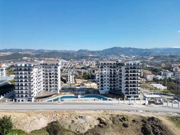 Новая квартира 1+1, 64 м² в районе Паяллар, Аланья - Ракурс 2