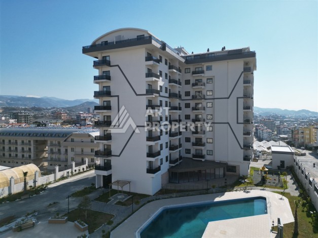 Новая квартира 1+1, 64 м² в районе Паяллар, Аланья - Ракурс 11
