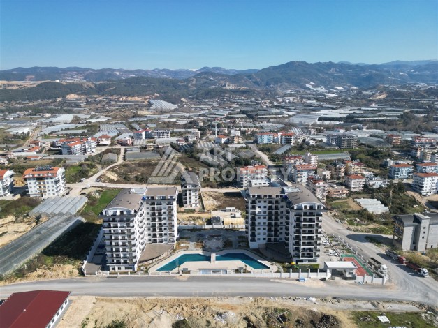 Новая квартира 1+1, 64 м² в районе Паяллар, Аланья - Ракурс 36