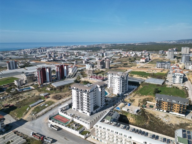 Новая квартира 1+1, 64 м² в районе Паяллар, Аланья - Ракурс 40