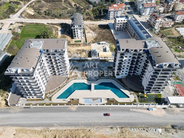 Новая квартира 1+1, 64 м² в районе Паяллар, Аланья - Ракурс 43