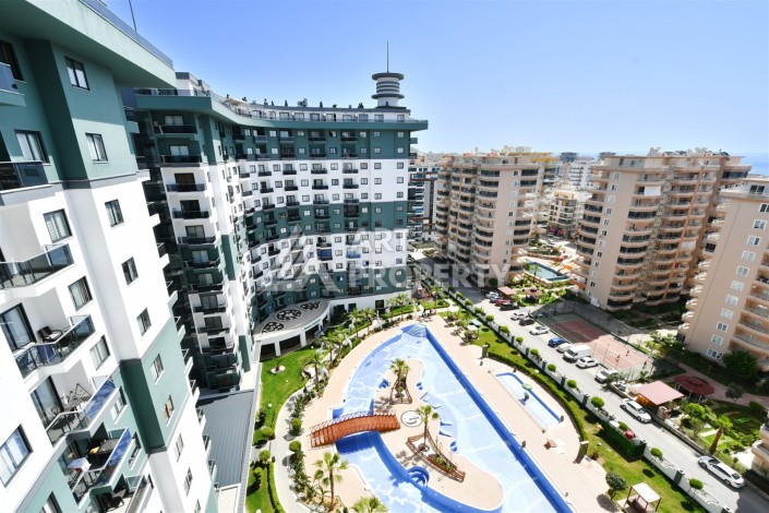 Видовая квартира 1+1 в престижном ЖК Махмутлара, 55 кв.м. - Ракурс 8