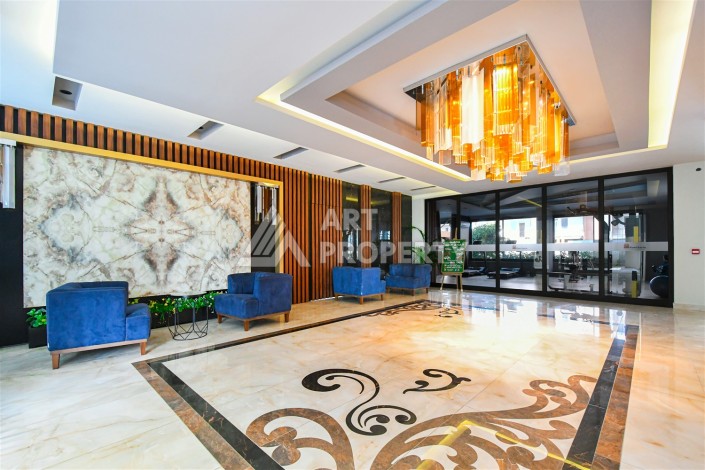 Квартира 2+1 в престижном ЖК, 90 кв.м. Махмутлар, Алания - Ракурс 19