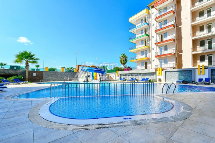 Квартира 2+1 в престижном ЖК, 90 кв.м. Махмутлар, Алания - Ракурс 31