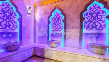 Квартира 2+1 в престижном ЖК, 90 кв.м. Махмутлар, Алания - Ракурс 36