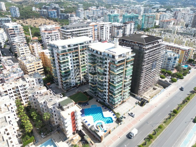 Квартира 2+1 в престижном ЖК, 90 кв.м. Махмутлар, Алания - Ракурс 39