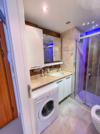 Квартира 1+1 в центре Алании, 250 метров до моря - Ракурс 11