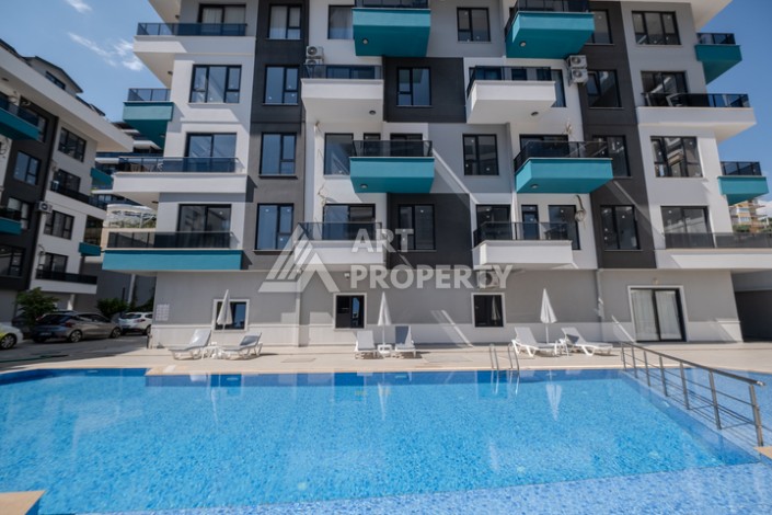 Квартира 1+1 в центре Алании, 600 м до пляжа Клеопатры - Ракурс 11
