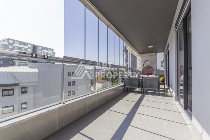 Большая квартира 3+1 с отдельной кухней в Махмутларе, 180 м² - Ракурс 31